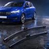 Всепогодные стеклоочистители 2 шт. Лобовое стекло для Dacia Sandero III 2020-2023, 16/24 дюйма, бескаркасные, тихие, прочные, передние стеклоочистители,