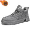 Мужская обувь 2024 осень новая уличная спортивная износостойкая альпинистская рабочая страховочная ботинки Мартин высокие кеды вельвет