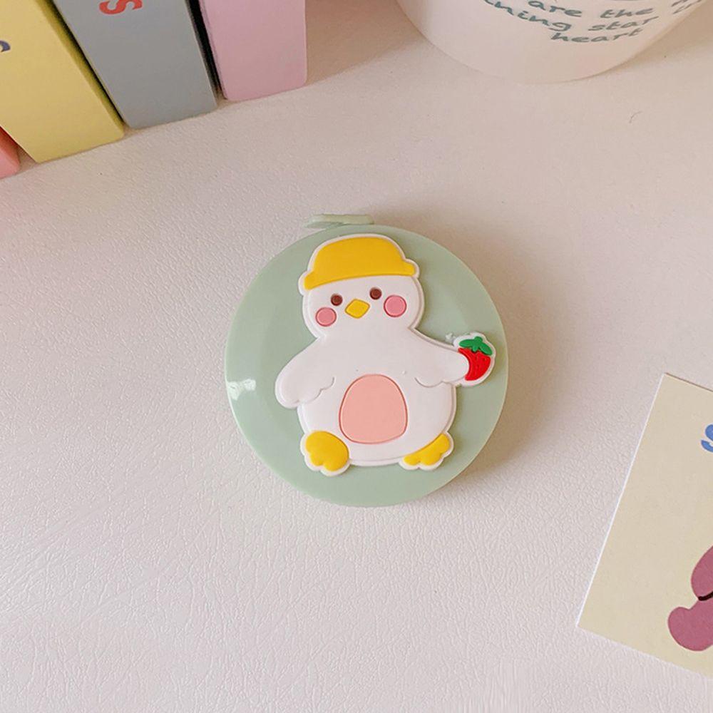 Портативная милая мультяшная двусторонняя измерительная лента для тела, выдвижная рулетка, 150 см/60”