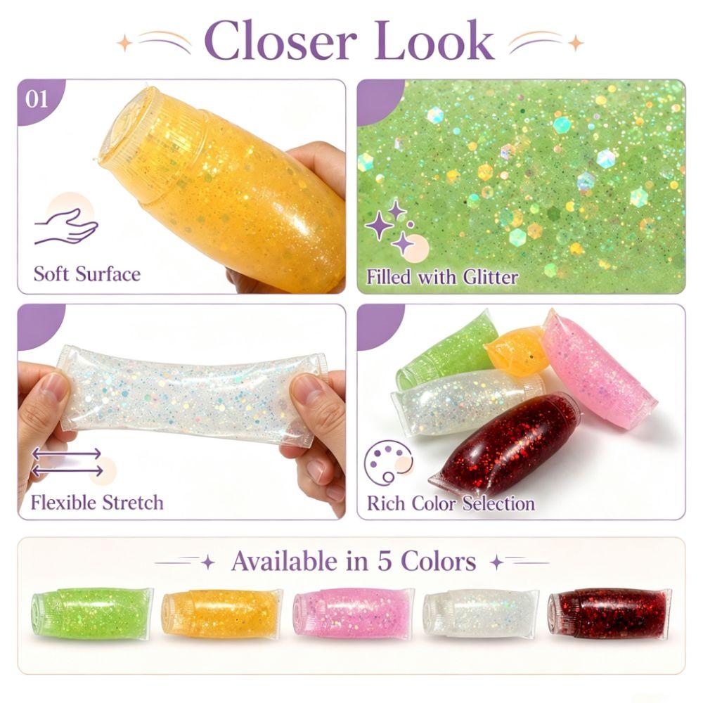 Simulation Toothpaste Fidget Toys Random Color Squeeze Toys Creative Squishy Toys  Office Leisure