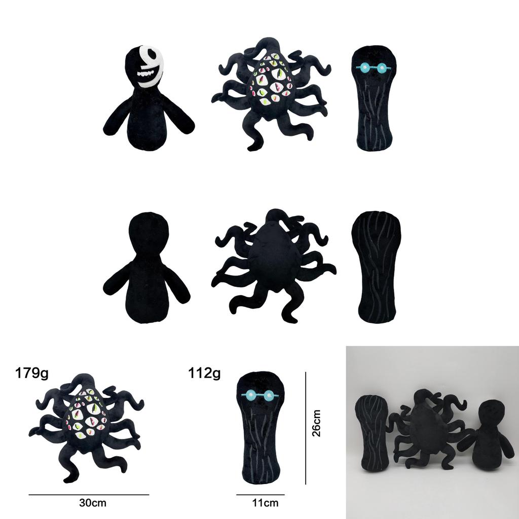 Roblox Doors Soft Glitch Monster Plush Stuffed Dolls Christmas Gift