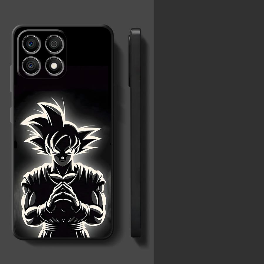 Dragon Ball Goku Vegeta Case for Honor X9a X7b X6 X7c X6a X8c Magic5 Lite X7 X9c 90 Pro 70 X9b 8X X5b X8a X8 X8b Black Soft