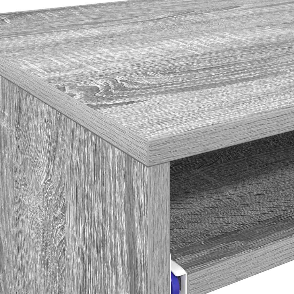Desk Grey Sonoma 77.5 x 43 x 79 cm Particleboard