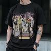 Летняя Горячая Распродажа Аниме Steinsgate Футболка Y2k Унисекс Винтажный Топ Легкий С Принтом Короткий Рукав Повседневный Для Улицы Хлопковая Футболка