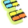Wooden Ramp Mini Inertia Car Sliding Toy Vehicel Playset for Baby Toddler Fine Motor Skill