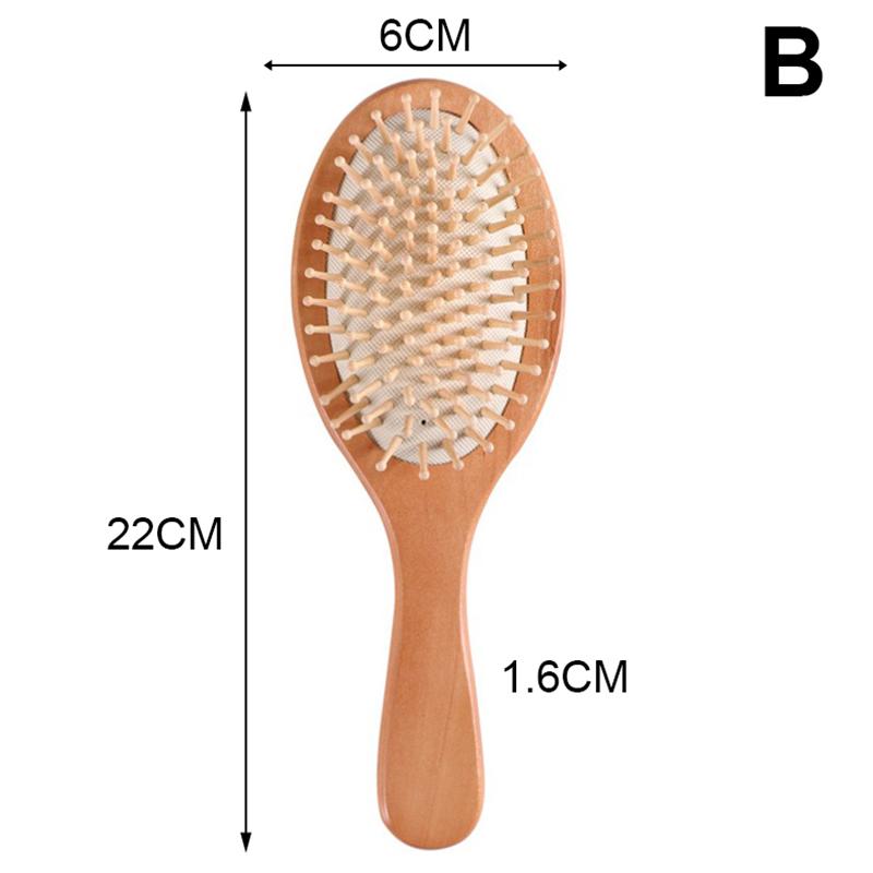 Деревянная расческа с воздушной подушкой Профессиональная массажная щетка для волос против выпадения Расческа для волос Расческа для ухода за кожей головы