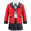 Костюмы аниме Kakegurui Yumeko Jabami, 5 шт./компл., косплей для девочек, взрослых и детей