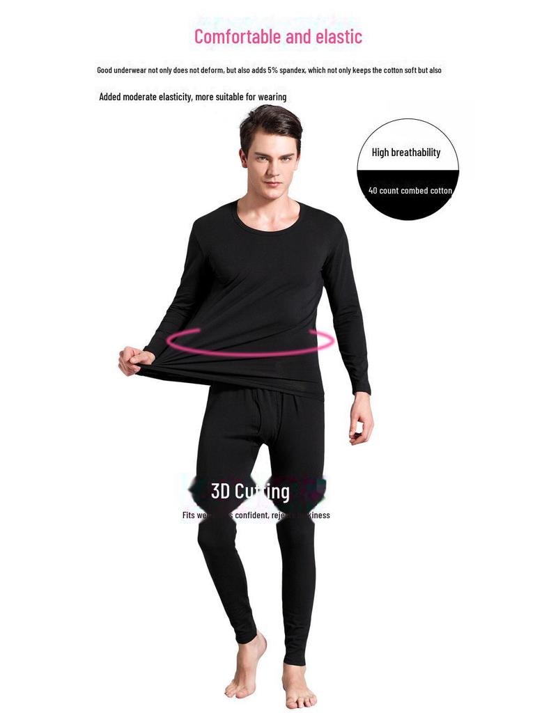 Мужские повседневные домашние брюки Water Fox из хлопка и лайкры, осенние, теплые