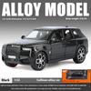 Металлическая модель Rolls-Royce Cullinan 1/32, Изысканное настольное украшение, Лучший коллекционный предмет для энтузиастов моделей автомобилей, Подарок на Хэллоуин