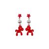 Fashion Jewelry Chinese Style Pony Earrings Heart Star Horse Drop Earrings  Gift