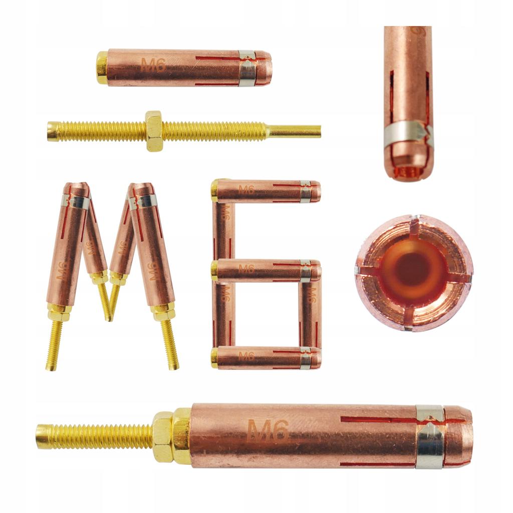 Aluminum rivets M4 x 11mm for spot welding SPOTTER welding machine 20 pcs