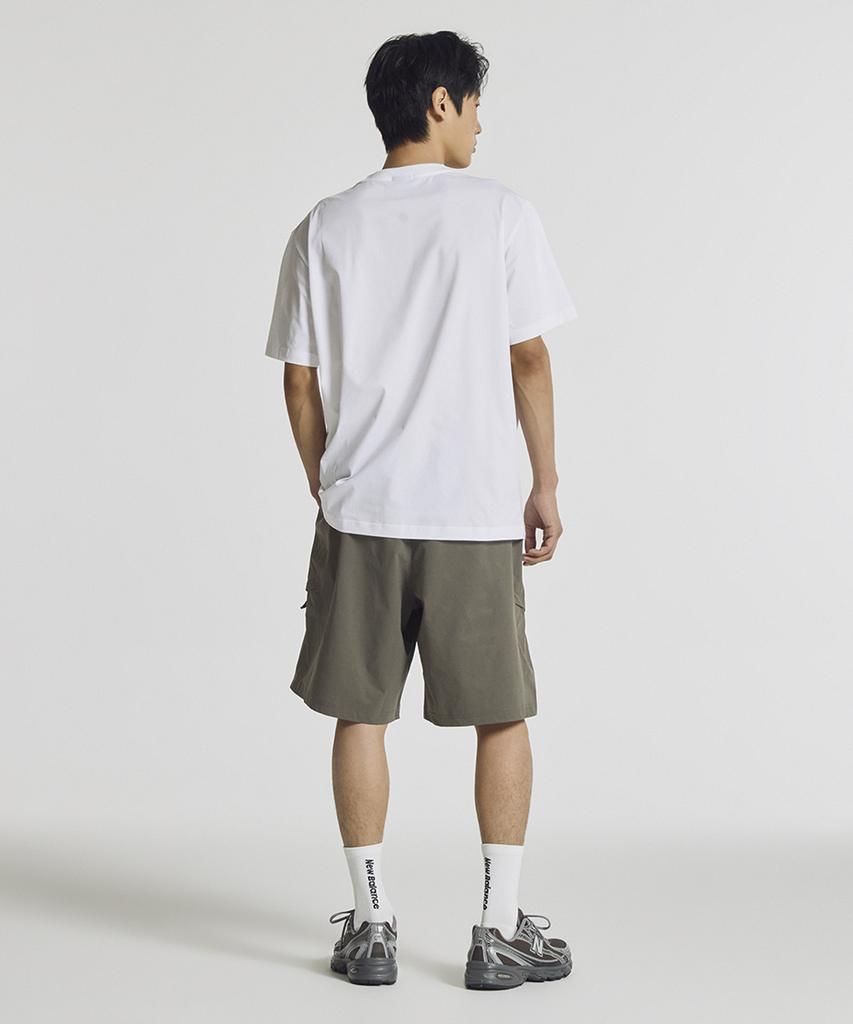 New Balance Nbneg31633 / Uni Frozen Essential Футболка с коротким рукавом и маленьким логотипом (белый)