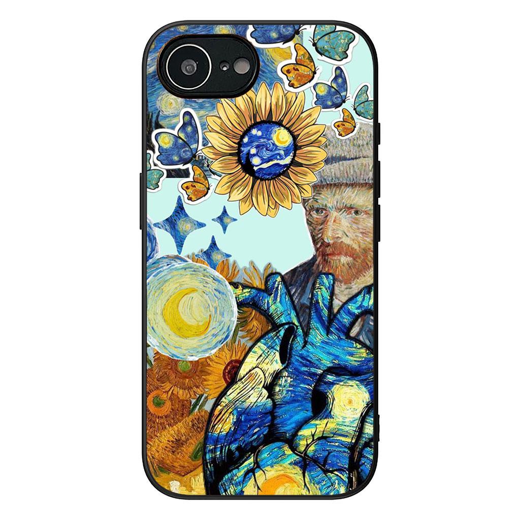 Starry Night Van Gogh Sky Art Cover for Samsung Galaxy A36 A17 A26 A07 A35 A54 A53 A13 A33 A34 S8 S9 S20 S21 FE S10 Plus Case