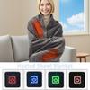 Electric Blanket Electric Throw Blanket Heated Shawl 3-Level Adjustable Heater Shawl For Indoor Home Studio Car Travel Camping