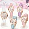 #5 шт. Часы Sanrio Hello Kitty Кавайные Kuromi Cinnamoroll Повседневная Мода Часы Melody Женские Детские Девочкам Детские Подарки