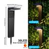 Solar Powered Pathway Lights LED Garden Lights Outdoor Waterproof Pathway Landscape Lighting Decor Lawn Warm/White Light
