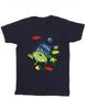 Mens Toy Story Christmas Lights Aliens T-Shirt