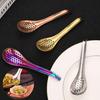 Ложка с прорезями, пищевой гладкий полированный, термостойкий, без деформации, фильтр, яичный желток, икра, дуршлаг, ложка, кухонные принадлежности, кухонные принадлежности