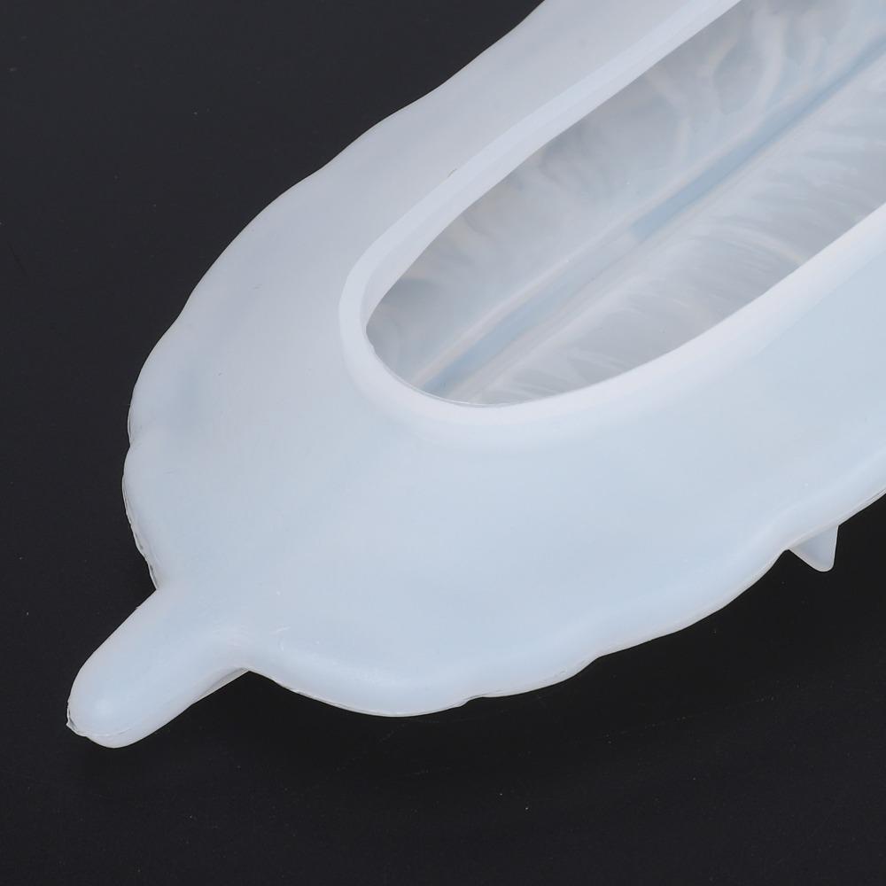 Feather Silicone Mold Crystal Clear Feather Shape Mold Jewelry Tools DIY Resin Mold Resin Casting