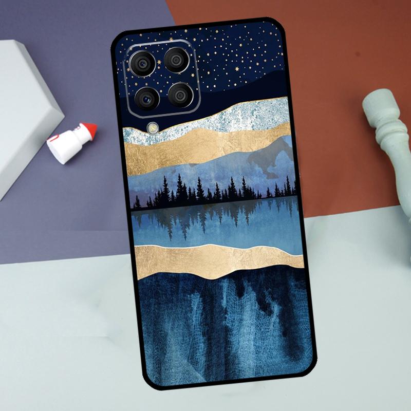 Горы Озерной Звезды Для Samsung Galaxy M14 M34 M54 M15 M35 M55 M13 M23 M33 M53 M31 M51 M20 M12 M52 M06 M16 Чехол