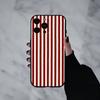 B-Бордовый W-Белый в полоску Чехол для телефона Для iPhone 17pro, 16,15,14,13,12,11 X XR Plus, Другие Мягкая Черная Крышка