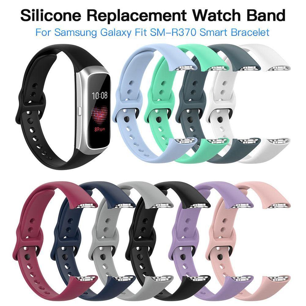Man Women Bracelet Watch Band Soft Watchband Silicone Strap Breathable WristBand Replacement