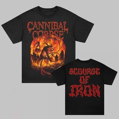 Cannibal Corpse Scourge Of Iron Двусторонняя футболка