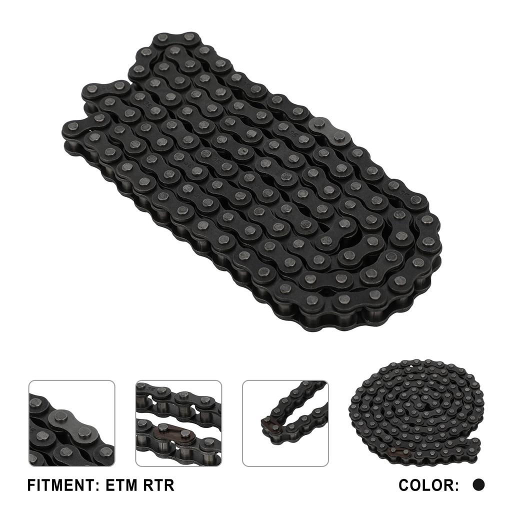 Electric Dirt Bike 35 Chain 114 Links for ETM RTR Lite
