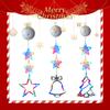 1/3pcs Christmas Lights LED String Lights Fairy New Year Window Light with Suction Cup For Home Window Bedroom Christmas Decor