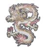 Вышивка Китайский Дракон На Одежде Панк Декор Нашивка DIY Аксессуар для Одежды Аппликация