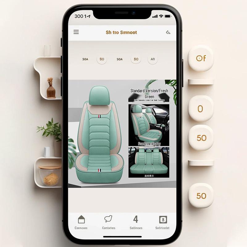 Универсальный чехол-накидка на сиденье автомобиля на все четыре сезона