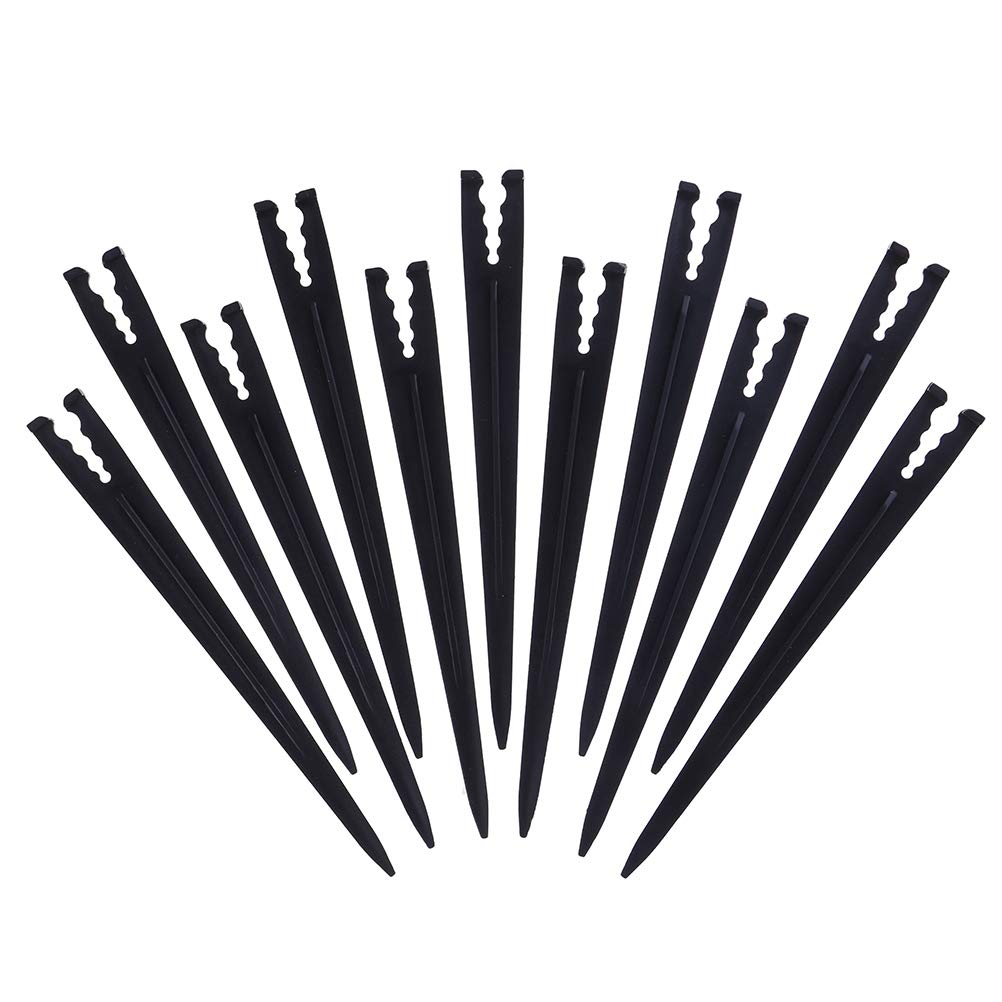 Пластиковые опорные стойки для капельного полива для шланга диаметром 1/4 дюйма 4/7 или 3/5 Irrig