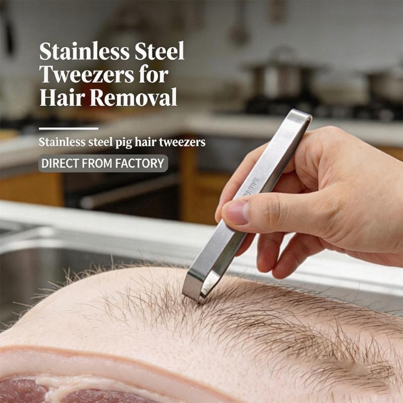 Professional Grade Kitchen Tweezers Efficient Hair Removal Tool For Meat Poultry And Seafood Fish Bone Plucking Clamp
