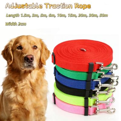 1.5‑50M Adjustable Long Pet Training Lead Personalized Dog Cat Leash Rope For Small To Large Breed Outdoor Walking Training
