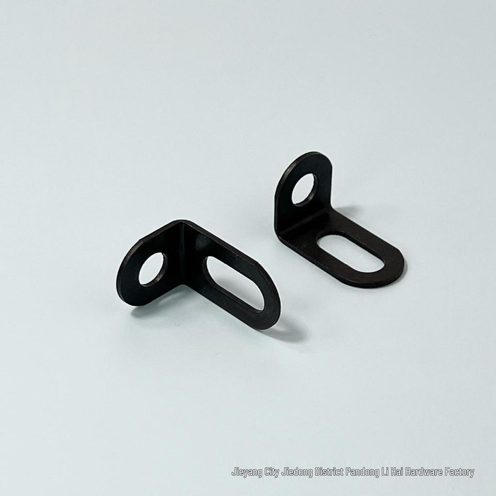 Регулируемый черный угловой кронштейн для полки для шкафа, мебели