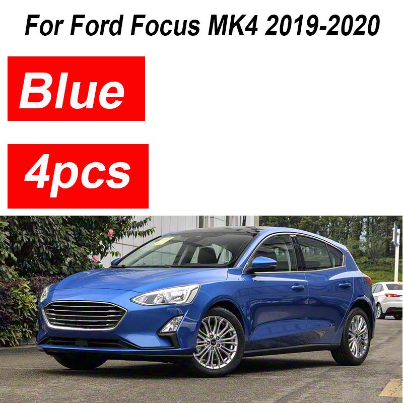 Окрашенные Аксессуары для Ford Focus ST-Line MK4 4 ШТ. Передние Брызговики Задние Расширители Крыльев Аксессуары для Автомобиля