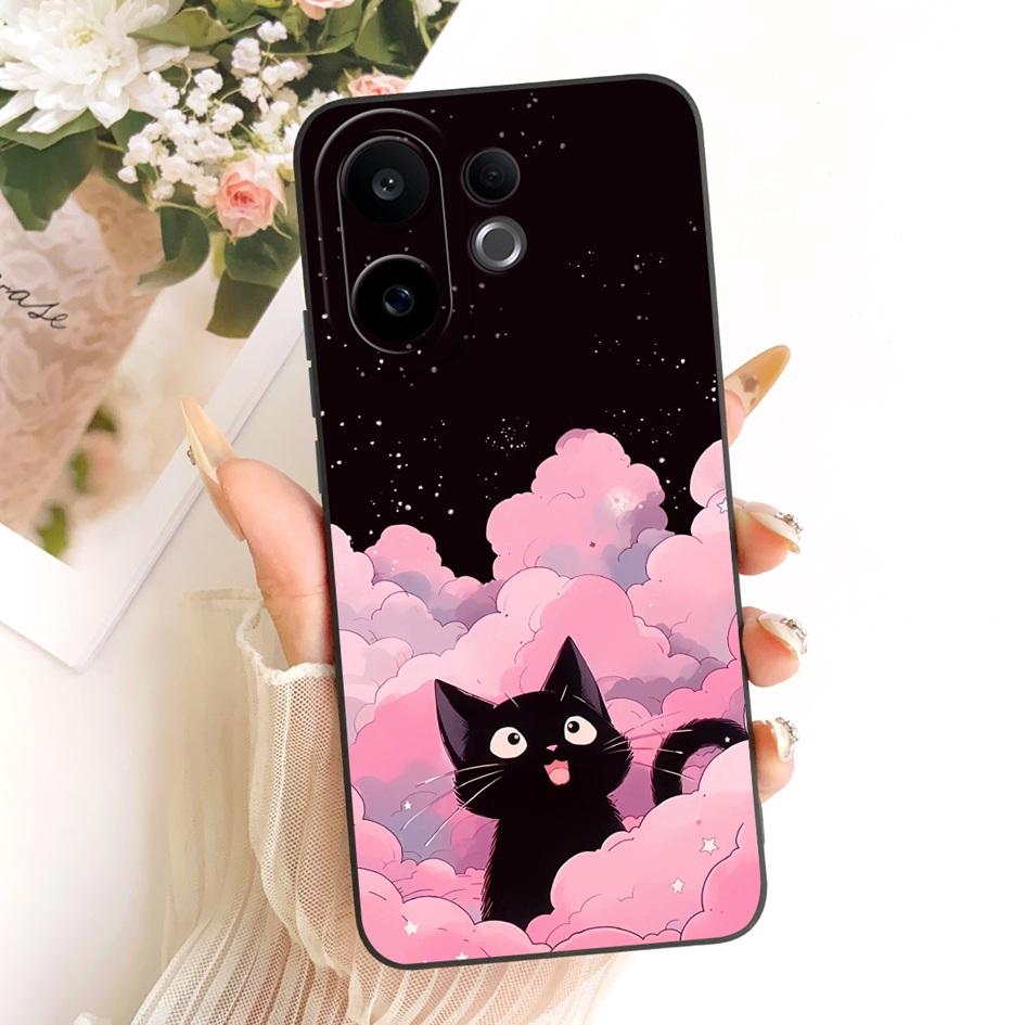 Чехол для Vivo V60 Lite 5G Милый Панда Кролик Мягкий Конфетный Силиконовый Ударопрочный Чехол для Vivo V60 5G Coque V2511 V 60 V60Lite Корпус