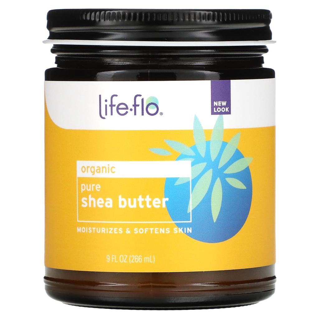 Life-flo Чистое масло ши, Уход за кожей, 9 жидких унций (266 миллилитров)