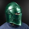 Verdant War Helm of the Fallen Legion Medieval Barbuta Replica for LARP, Cosplay  Epic Display