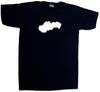 Slovakia Outline V-Neck T-Shirt