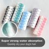 Сверхвпитывающее полотенце для собак - Быстросохнущее полотенце из полиэфирного волокна для собак, груминга, купания и уборки - Удобное