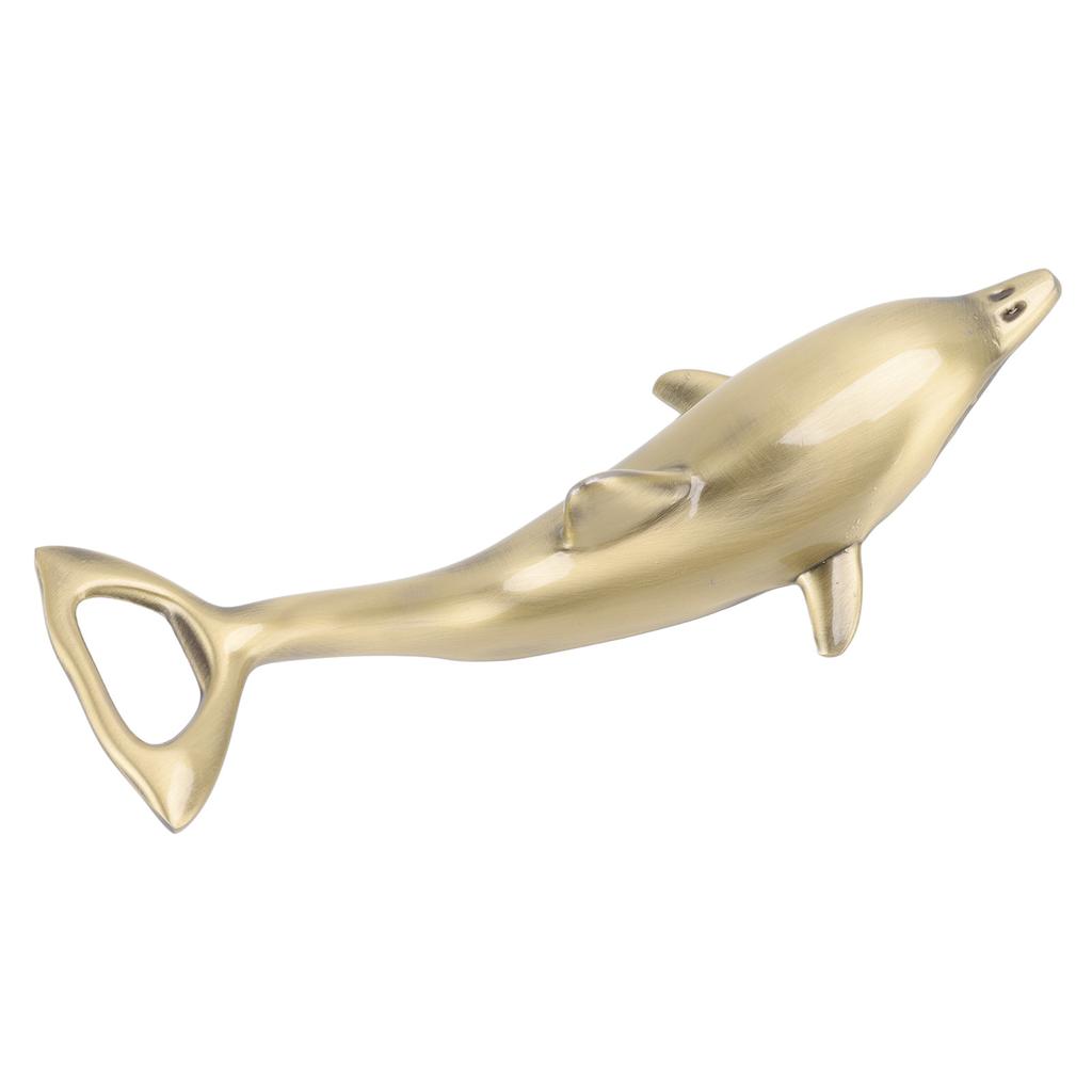 Dolphins Bottle Opener Effort Saving Cute Appearance Metal Beer Opener for Household Parties Restaurants