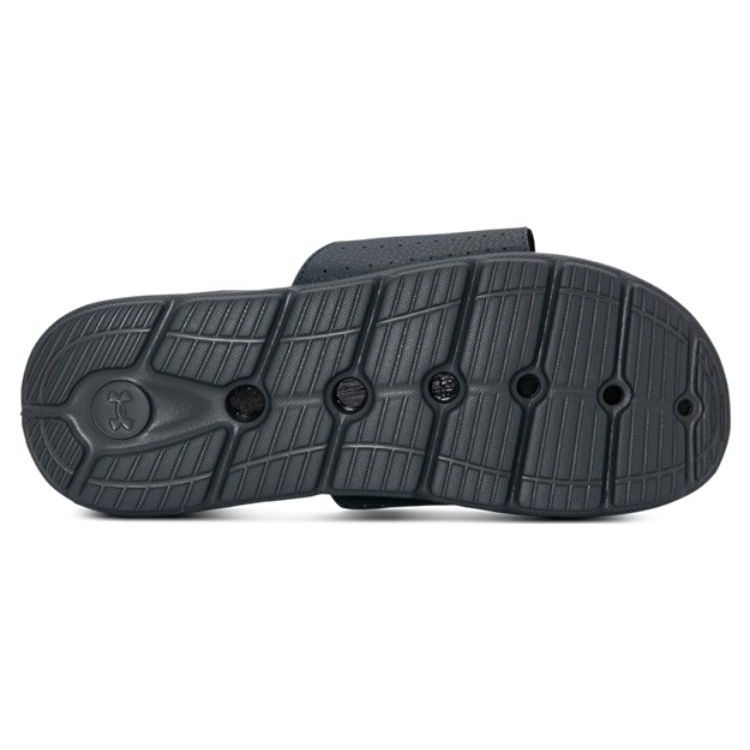 Under Armour Мужские кроссовки Ignite 7 Graphic Strap Slide Pitch Grey Black 3026025-100