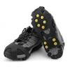 10 Studs Snow Ice Claw Anti-Skid Snow Ice Thermo Plastic Elastomer Climbing Shoes Spikes Grips Cleats Over Shoes Covers Crampons