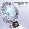 Портативный мини-вентилятор с настольным держателем для телефона, уличный электрический вентилятор с зарядкой через USB, 3-скоростной, регулируемая скорость ветра, бесшумные вентиляторы
