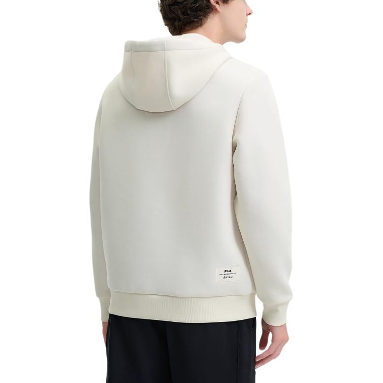 Fila X Руссо Серия Наследие Повседневный Удобный Худи с вышивкой «Джунгли» Мужские худи Лактоза F11M448216F-BG