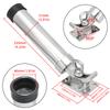 Marine 360 Degree Rod Holder Deck Mount 304 Stainless Steel Adjustable Fishing Rod Holder For Marine Boat Yacht Accessories