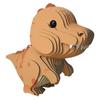 3D Пазл Динозавр для Детей DIY Креативная Картонная Модель Животного Трицератопс Сборная Игрушка Декор Комнаты Подарок на День Рождения