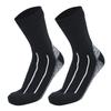 Unisex Mid Calf Ski Socks, Nylon Breathable Sweat Absorbent Winter Sports Socks for Men Women, 168N Terry Knit Thermal Socks