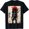 Vintage Samurai Warrior Bushido Code Japanese Moon Tee Unisex T-shirt